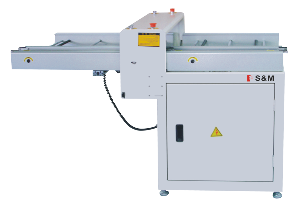 PTE-460 lift-gate conveyor with pneumatic elevation