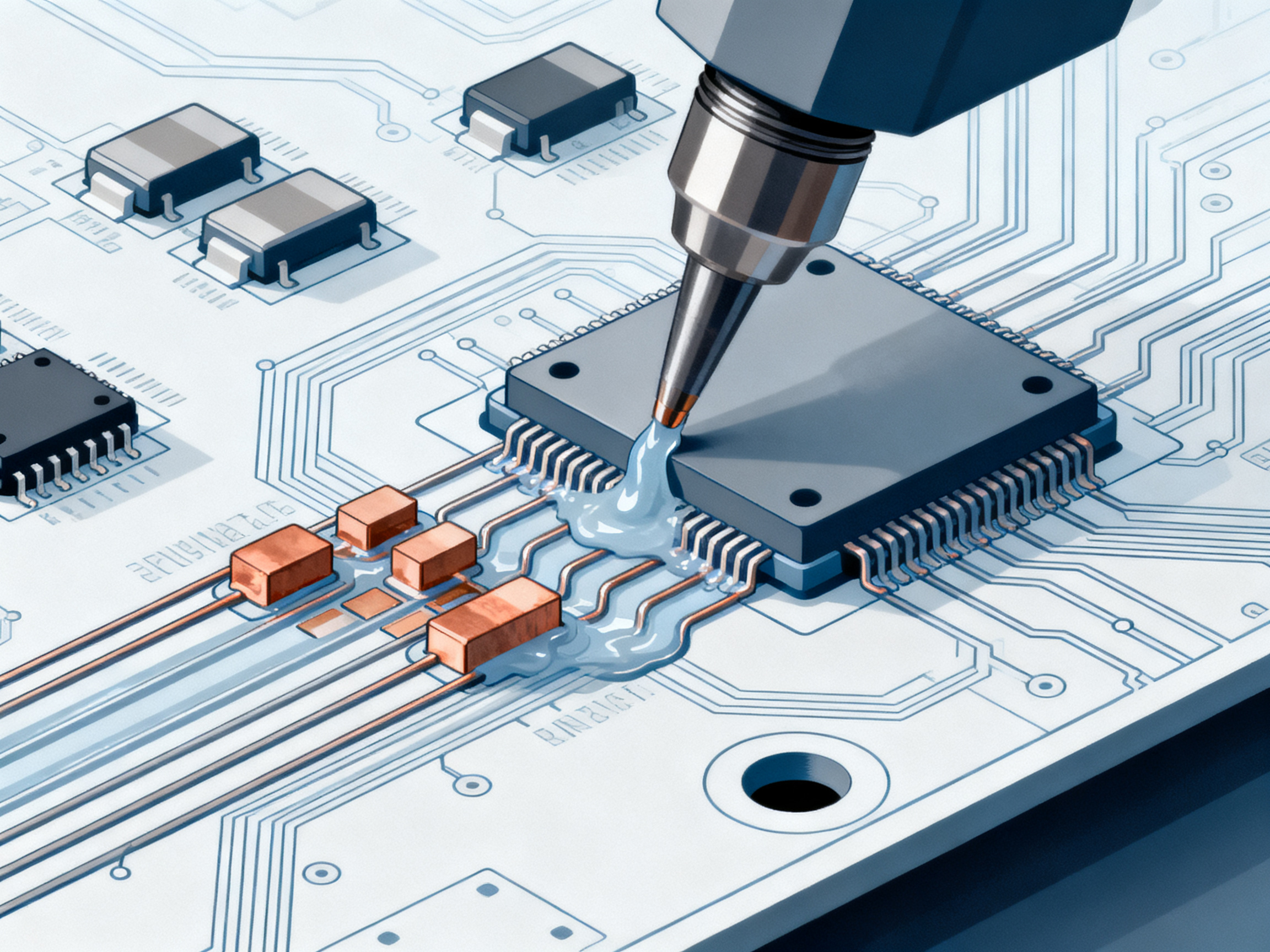 Minimal engineering infographic clean lines professional technical illustration.