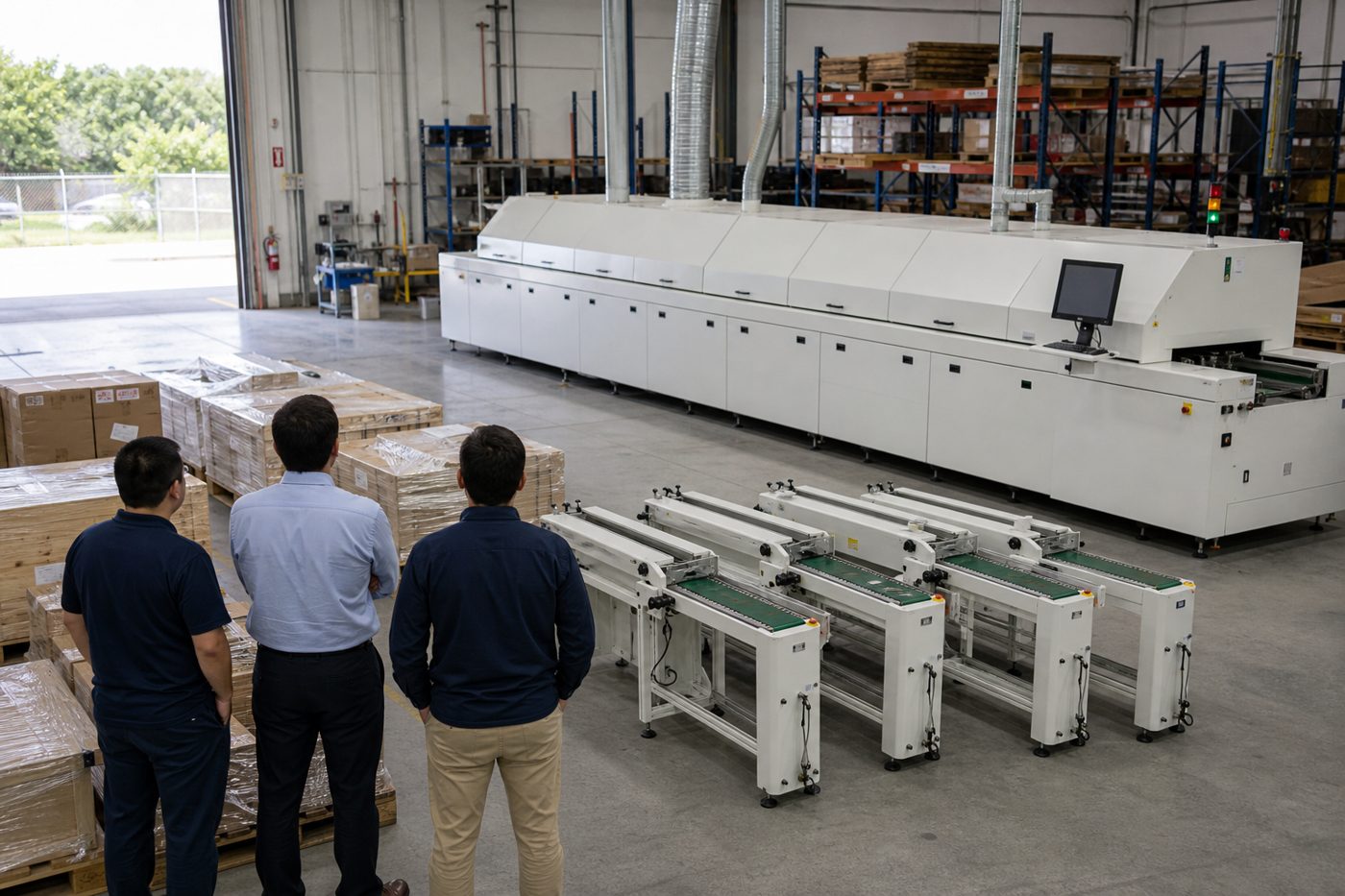 Quanta Mexico SMT equipment project configuration